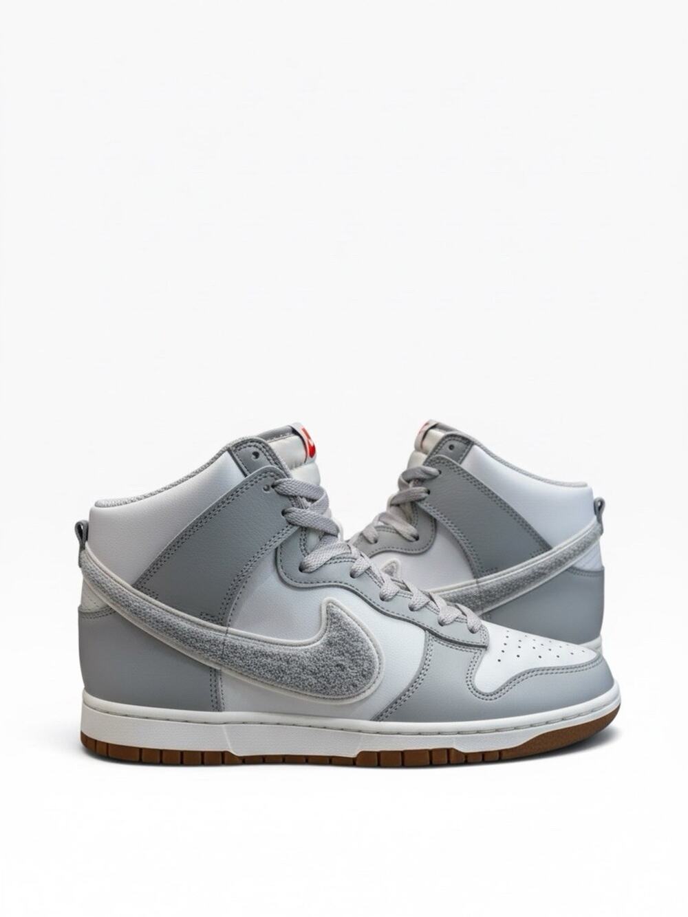 Nike Dunk High Retro University Chenille Grey Gum DR8805-003 Men's Size 11 Shoes